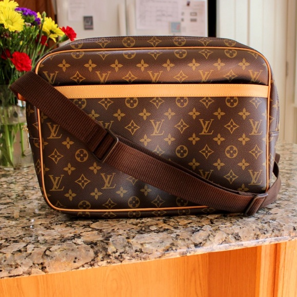 ✨NEVER USED✨Louis Vuitton Monogram Reporter GM Shoulder Bag - Picture 2 of 11